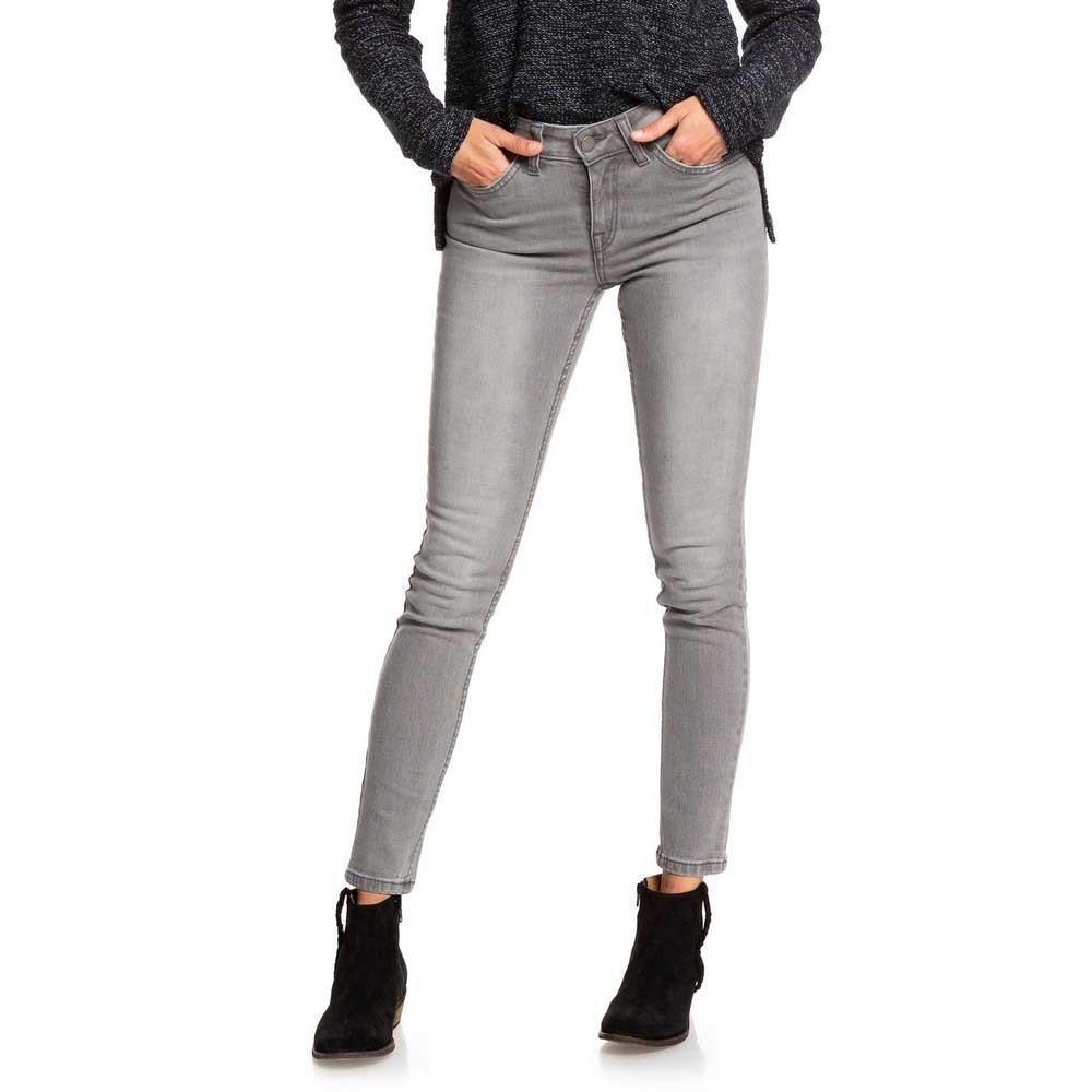 NWT - Roxy women's skinny gray jeans